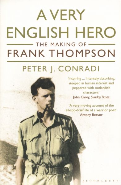 A Very English Hero: The Making of Frank Thompson book cover